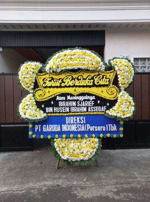 Papan Bunga Duka di Amalatu