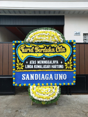 Papan Bunga Duka di Amalatu